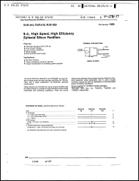 Click here to download RUR810 Datasheet