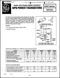 Click here to download D40V1 Datasheet