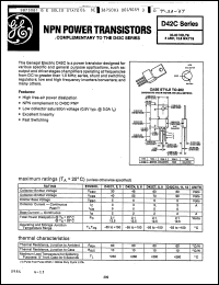 Click here to download D42C1 Datasheet