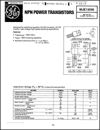Click here to download MJE13008 Datasheet
