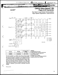 Click here to download CA3307AD Datasheet
