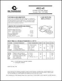 Click here to download 0912-45 Datasheet