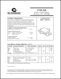 Click here to download 1718-32L Datasheet