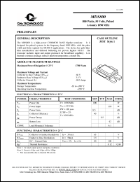 Click here to download MDS800 Datasheet