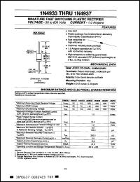 Click here to download 1N4937 Datasheet