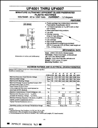 Click here to download UF4002 Datasheet