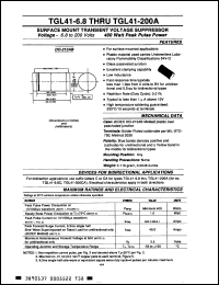 Click here to download TGL41-180A Datasheet