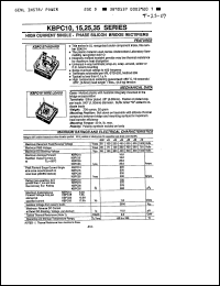 Click here to download KBPC15-005 Datasheet