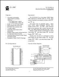 Click here to download GLT6100L08SL-100TC Datasheet