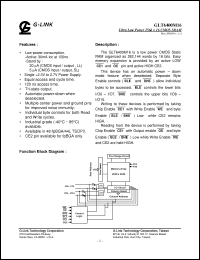 Click here to download GLT6400M16LL-120 Datasheet