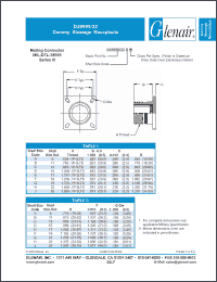 Click here to download D38999-22EW Datasheet