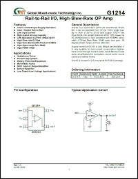Click here to download G1214 Datasheet