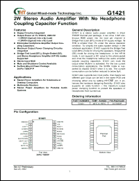 Click here to download G1421 Datasheet