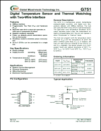 Click here to download G751-2P1 Datasheet