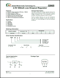 Click here to download G905T24D Datasheet