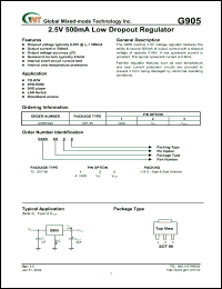 Click here to download G905T24 Datasheet