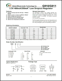 Click here to download G911T85B Datasheet
