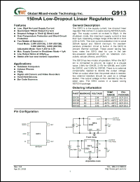 Click here to download G913D Datasheet