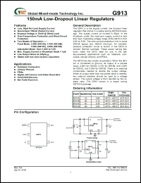 Click here to download G913B Datasheet