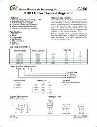 Click here to download G960T63D Datasheet