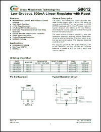 Click here to download G9612 Datasheet