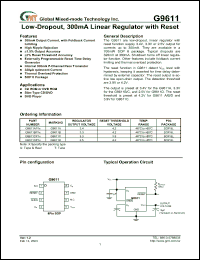 Click here to download G9611CP1U Datasheet