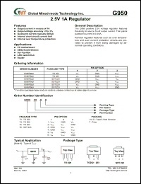 Click here to download G950T65D Datasheet