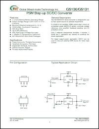 Click here to download G5131-25T12UF Datasheet