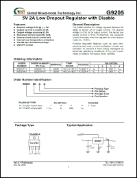 Click here to download G9205TF1TF Datasheet