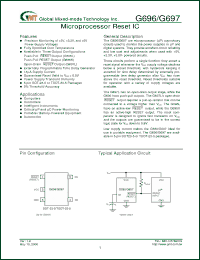 Click here to download G697L308TOUF Datasheet