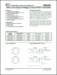 Click here to download G9338-105TBU Datasheet