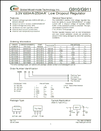 Click here to download G911T84BF Datasheet