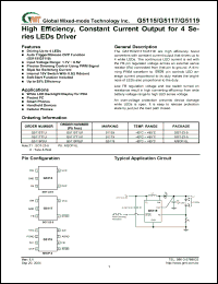 Click here to download G5119 Datasheet