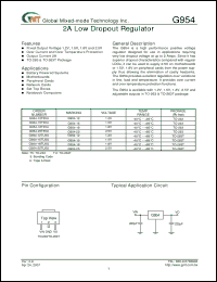 Click here to download G954-15TU5U Datasheet