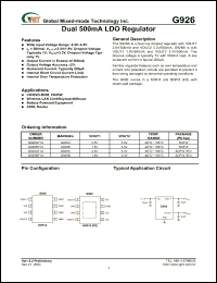 Click here to download G926AP1U Datasheet