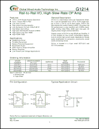 Click here to download G1214T12UF Datasheet