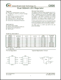 Click here to download G926A Datasheet