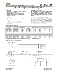 Click here to download G1084-XX Datasheet