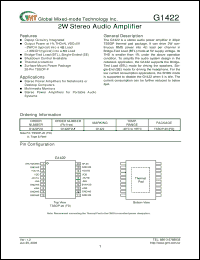 Click here to download G1422F2UF Datasheet