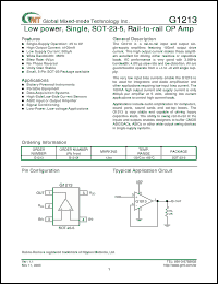 Click here to download G1213F Datasheet