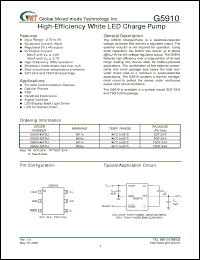 Click here to download G5910 Datasheet