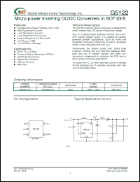 Click here to download G5122 Datasheet
