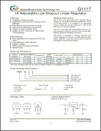 Click here to download G1117T43UF Datasheet