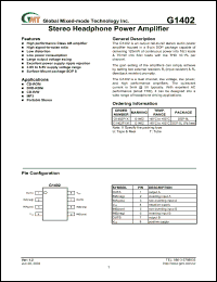 Click here to download G1402P1TF Datasheet