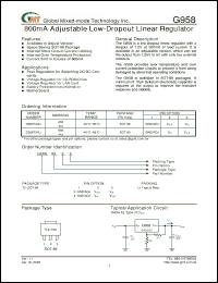 Click here to download G958 Datasheet