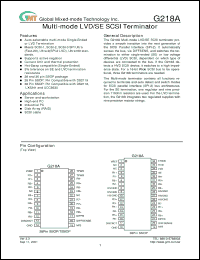 Click here to download G218AT-D3 Datasheet