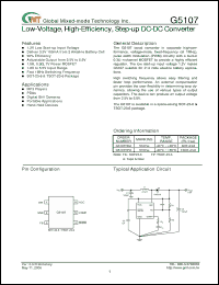 Click here to download G5107 Datasheet