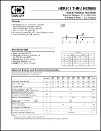 Click here to download HER603 Datasheet