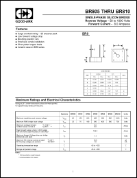 Click here to download BR810 Datasheet