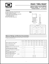 Click here to download RS203 Datasheet